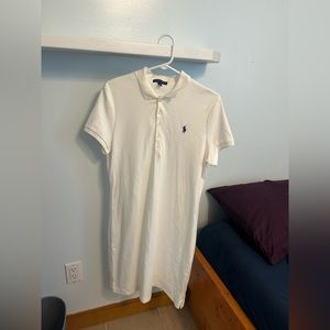 Ralph lauren pollo white dress